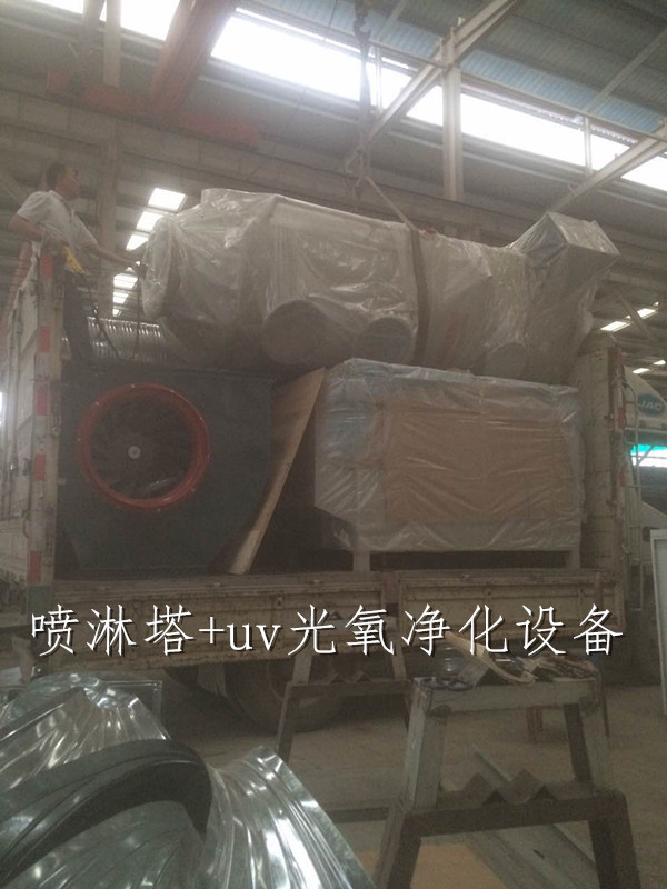 四川机械厂废气处理安装案例