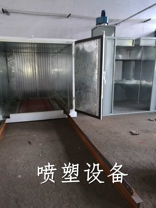 中高压阀门厂喷塑设备安装案例